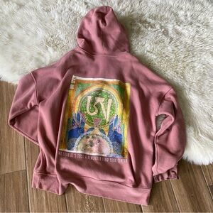 Pink Trevor hall hoodie